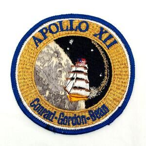 Astronaut NASA Space Mission Patch Apollo XII 12 Conrad Gordon Bean 4"